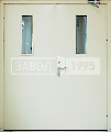 Двустворчатая дверь с доводчиком